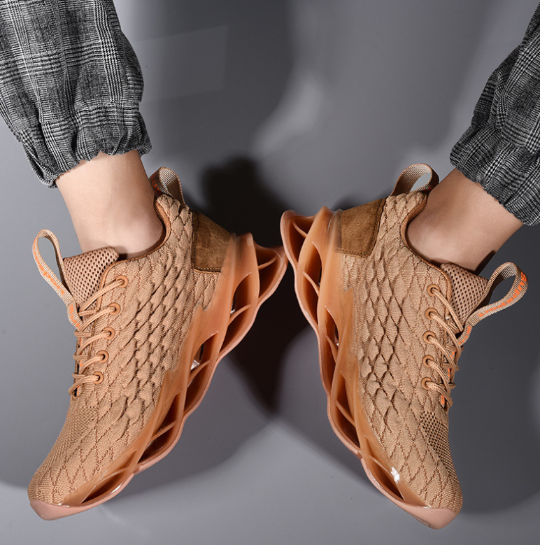 Sports men's sneakers with cushioning