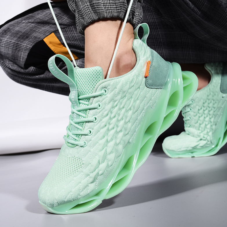 Sports men's sneakers with cushioning