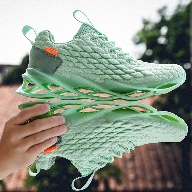 Sports men's sneakers with cushioning