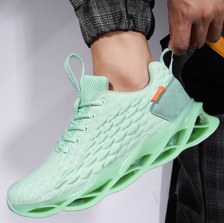 Sports men's sneakers with cushioning