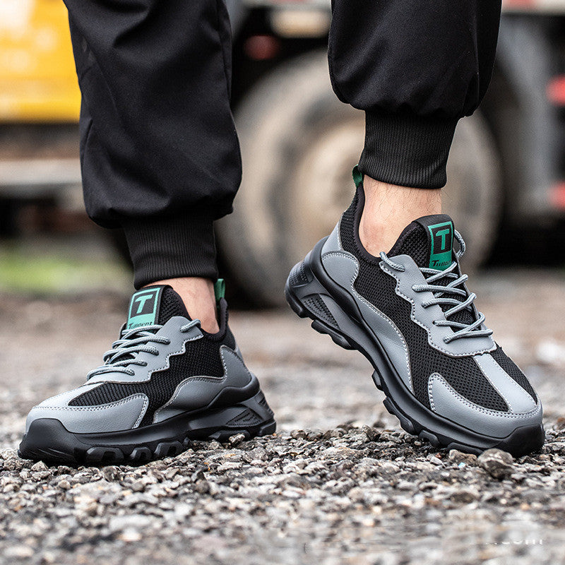 Men's sneakers with protection