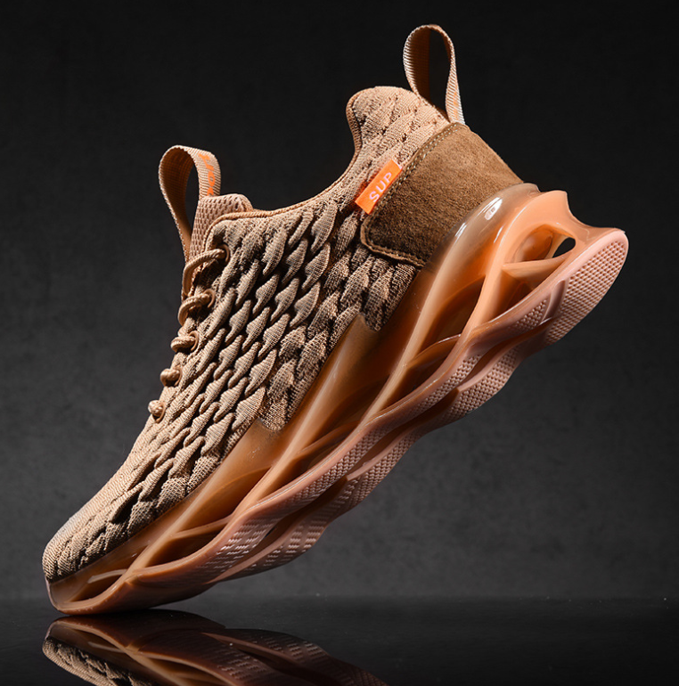 Sports men's sneakers with cushioning