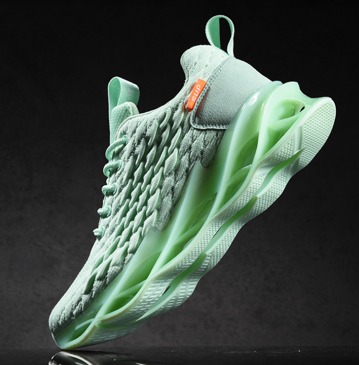 Sports men's sneakers with cushioning