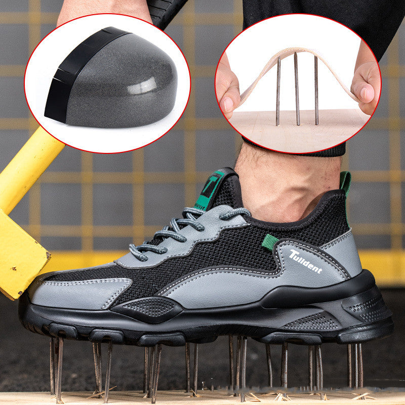Men's sneakers with protection