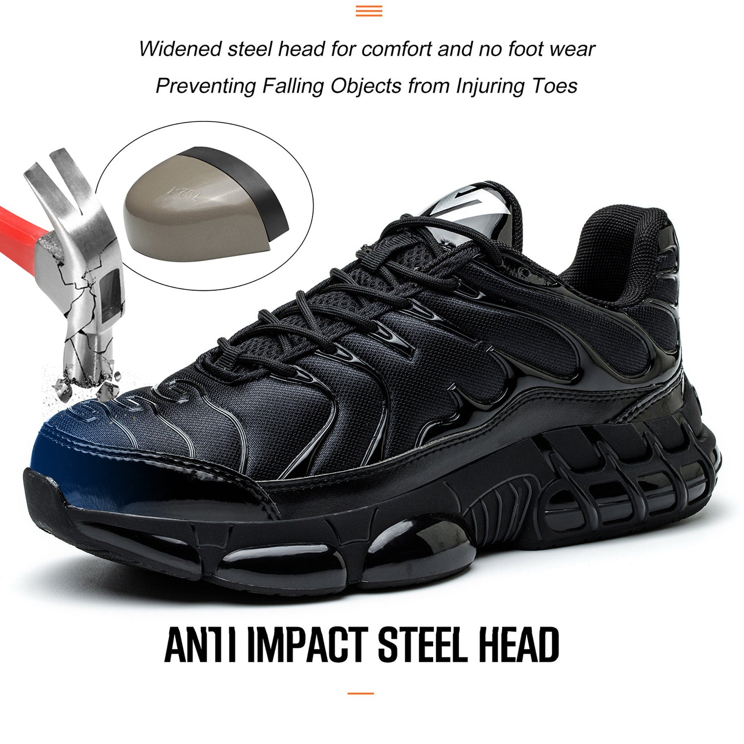 Men's sneakers with protection