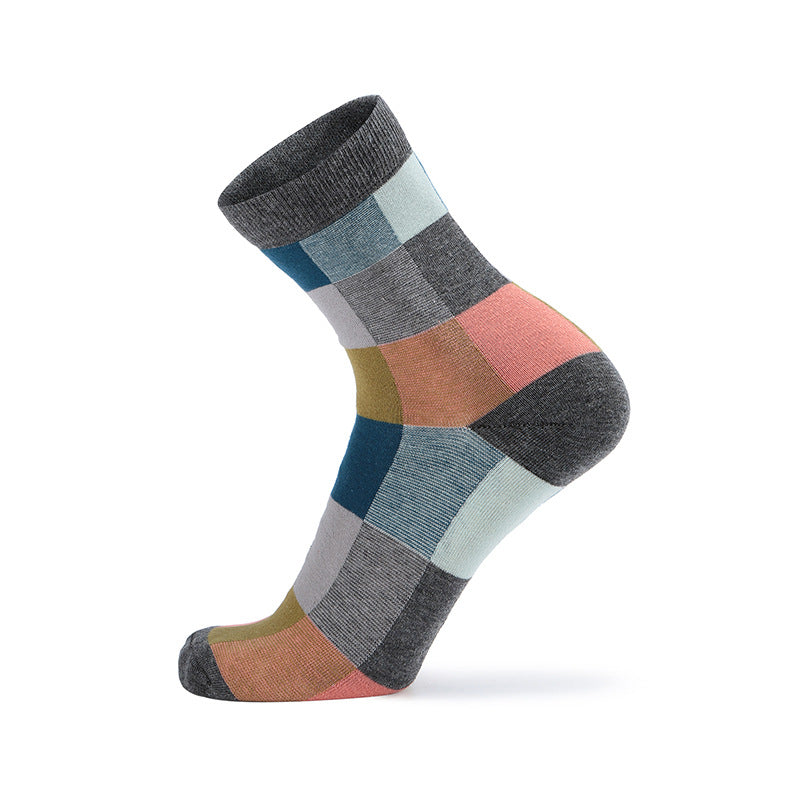 Colored men's socks